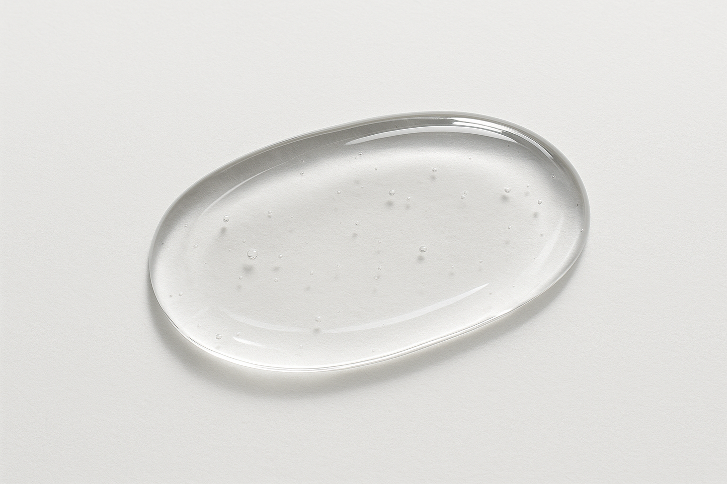 make it more clear transparent gel like 